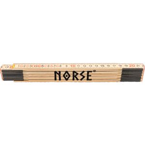 Norse Tommestok 2m. / 10led./ Meterstick 10 Joints-Sand-One Size