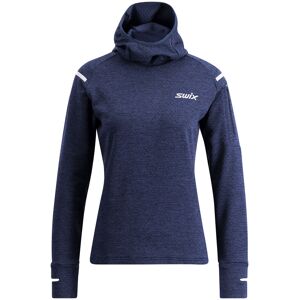 Swix Pace Midlayer Hooded W Dark navy M, Dark navy