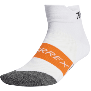 Adidas Terrex HEAT.RDY Trail Running Speed Ankle Socks White 37-39, White