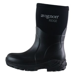 Avignon Unisex Ridge Mid Basic Black 41, Basic Black