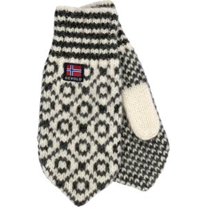 Devold Svalbard Mittens Offwhite/Anthracite XL, OFFWHITE/ANTHRACITE