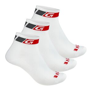 Gripgrab Classic Low Cut 3-Pack White 38-41, White