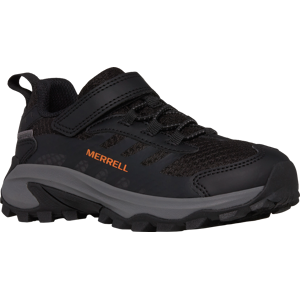 Merrell Kids' Moab Speed 2 Low A/C Waterproof Black 34, Black