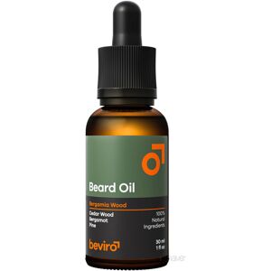 Beviro Beard Oil, Bergamia Wood, 30 ml.