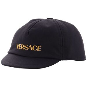 Versace Kasket - Sort/guld - Versace - 50-53 Cm - Kasket