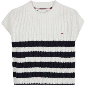 Tommy Hilfiger Vest - Nautical Striped Vest Slvls - Ancient Whit - Tommy Hilfiger - 8 År (128) - Vest