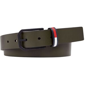 Tommy Hilfiger Bælte - 3,5 Cm - Dark Olive - Tommy Hilfiger - 85 Cm - Bælte