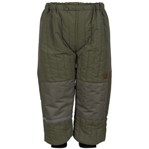 Mikk-Line Termobukser - Duvet - Coated - Dusty Olive - Mikk-Line - 10 År (140) - Termotøj