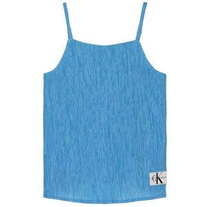 Klein Tanktop - Crinkle Strap - Blue Crush - Calvin Klein - 16 År (176) - Tanktop