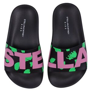 Stella Mccartney Kids Badesandaler - Sort M. Grøn/rosa - Stella Mccartney Kids - 30 - Badesandal