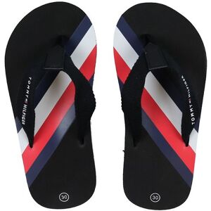 Tommy Hilfiger Badesandaler - Sort - Tommy Hilfiger - 30 - Badesandal