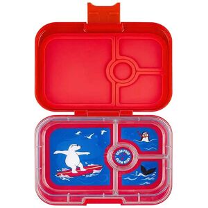 Yumbox Madkasse M. 4 Rum - Bento Panino - Roar Red - Yumbox - Onesize - Madkasse