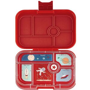 Yumbox Madkasse M. 6 Rum - Bento Original - Roar Red Rocket - Yumbox - Onesize - Madkasse