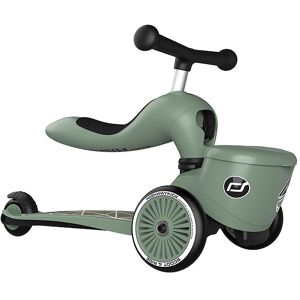 Scoot And Ride Highwaykick 1 Lifestyle - Green Lines - Scoot And Ride - Onesize - Løbehjul