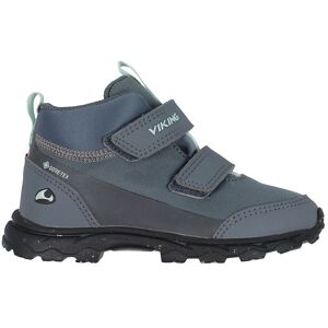 Støvler - Ask Mid F Gtx - Grey/light Green - Viking - 35 - Støvler