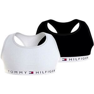 Tommy Hilfiger Toppe - 2-Pak - Hvid/sort - Tommy Hilfiger - 8-10 År (128-140) - Bh