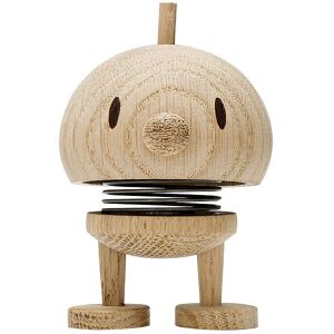 Hoptimist Woody Bumble - Small - 7,6 Cm - Raw Oak - Hoptimist - Onesize - Dekoration