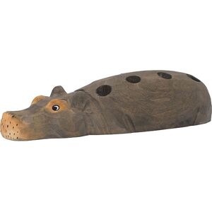 Ferm Living Blyantsholder - Hippo - Handskåret Træ - Ferm Living - Onesize - Tilbehør