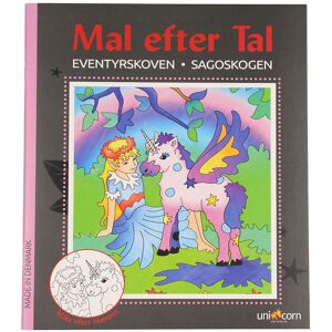 Mandalas Malebog - Mal Efter Tal - Eventyrskoven - Mandalas - Onesize - Malebog