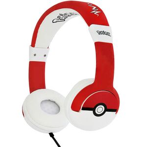 Otl Høretelefoner - Pokemon - On-Ear Junior - Pokeball - Rød/hvi - Otl - Onesize - Høretelefon