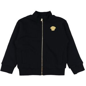 Versace Cardigan - Sort M. Guld - Versace - 8 År (128) - Cardigan