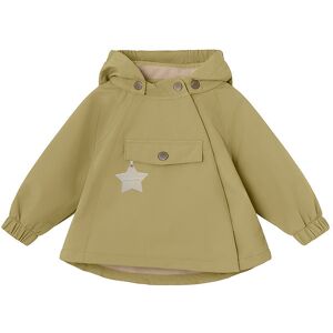 Mini A Ture Softshelljakke M. Fleece - Wai - Boa Green - Mini A Ture - 1 År (80) - Softshell