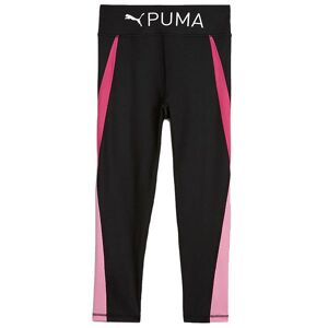 Puma Leggings - Fit High - Waist 7/8 - Black/garnet Rose - Puma - 10 År (140) - Leggings