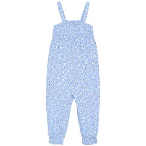 Creamie Buksedragt - Flower Crepe - Bel Air Blue - Creamie - 1 År (80) - Buksedragt