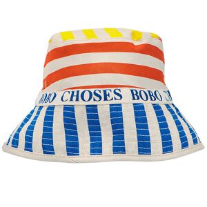 Bobo Choses Bøllehat - Vendbar - Multicolor Stripes - Bobo Choses - 52 Cm - Bøllehat