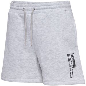 Hummel Sweatshorts - Hmldante - Ultra Light Grey Melange - Hummel - 16 År (176) - Shorts