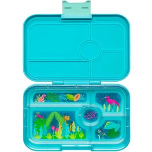 Yumbox Madkasse M. 5 Rum - Bento Tapas - Antibes Blue/jungle - Yumbox - Onesize - Madkasse