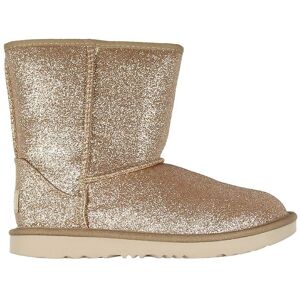 Ugg Bamsestøvler - Short Ii Glitter - Guld - Ugg - 32,5 - Bamsestøvle