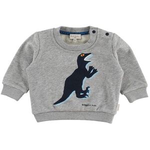 Paul Smith Baby Sweatshirt - Ventura - Gråmeleret M. Dinosaur - Paul Smith - 1 År (80) - Sweatshirt