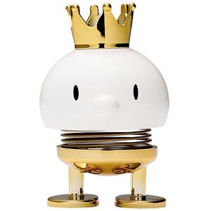 Hoptimist King Junior Bumble - 12 Cm - Hvid/guld - Hoptimist - Onesize - Hoptimist