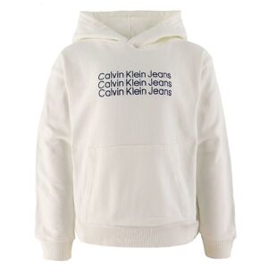 Klein Hættetrøje - Hwk - Recycled - Greige - Calvin Klein - 10 År (140) - Hættetrøje