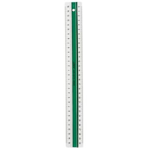 Linex Lineal - 30 Cm - Grøn - Linex - Onesize - Lineal