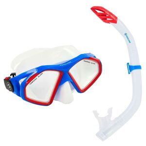 Aqua Lung Snorkelsæt - Adult - Combo Hawkeye/pike - Blå/rød/hvid - Aqua Lung - Onesize - Snorkel