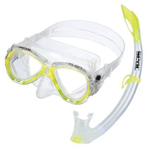 Seac Snorkelsæt - Elba Md - Gul - Seac - 7-13 År - Snorkel