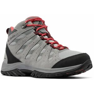 Columbia Sportswear Columbia Redmond III Mid Waterproof Womens, Steam / Red Coral 46