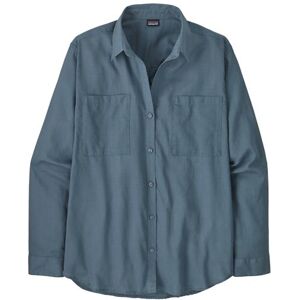 Patagonia Womens LW A/C Buttondown, Utility Blue XL