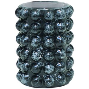 Hallbergs of Sweden Hallbergs Bubbles vase - black marble - 19