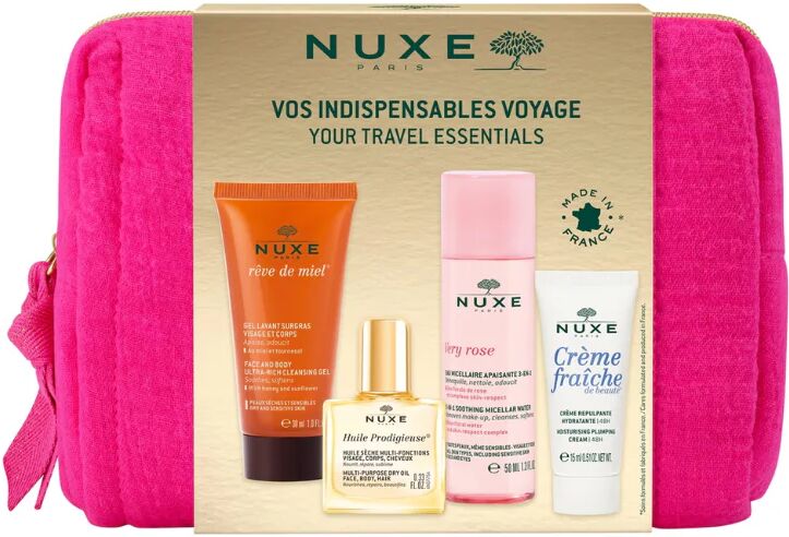 Lo esencial del kit de viaje Nuxe