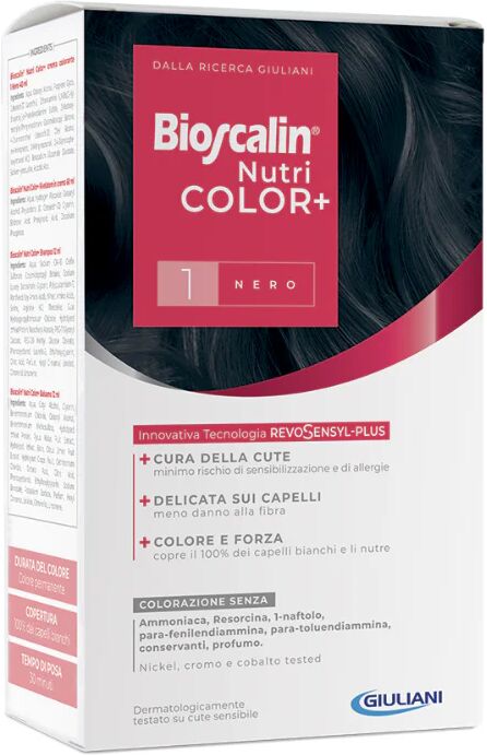 Bioscalin Nutri Color+ Tinta Colorante 1 Negro