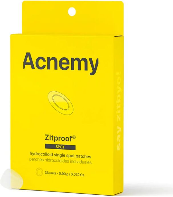 Acnemy Zitproof Spot parches hidrocoloides de un solo punto x36