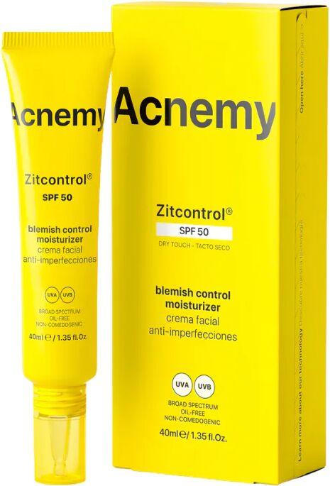 Acnemy Zitcontrol Crema Hidratante Control De Manchas SPF50 40ml