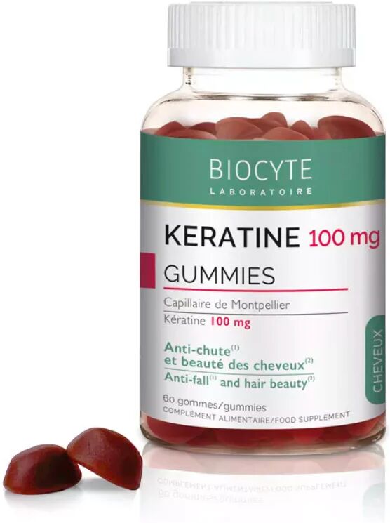 Biocyte Gomitas de Keratine x60