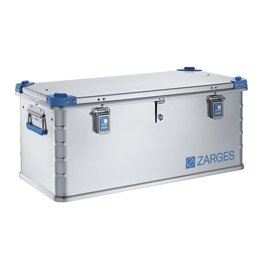 ZARGES Caja para herramientas de aluminio Eurobox, apilable, capacidad 81 l