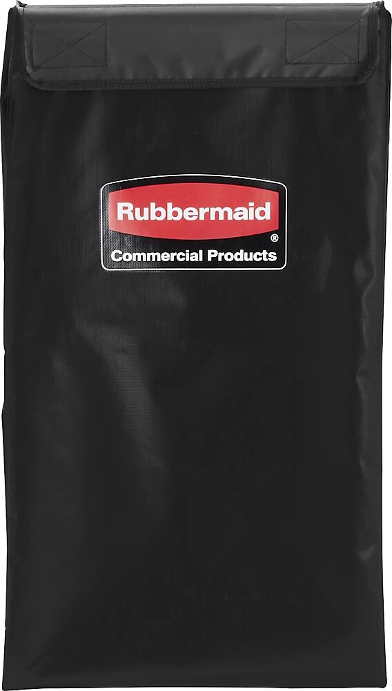 Rubbermaid Saco de vinilo X-CART, 300 l, negro