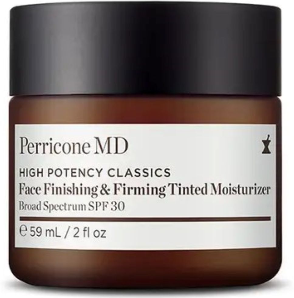 Perricone MD High Potency Classics Hidratante facial con color de acabado y reafirmante de amplio espectro 59mL Tinted SPF30