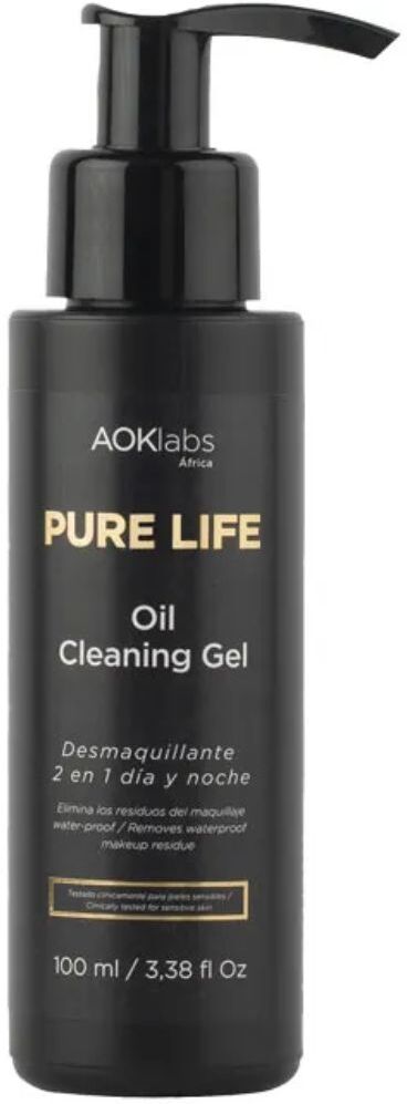 AOKLabs Pure Life Gel limpiador de aceites 2 en 1 Limpieza profunda 100mL